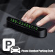 Metal Parking Number Card Phone Holder